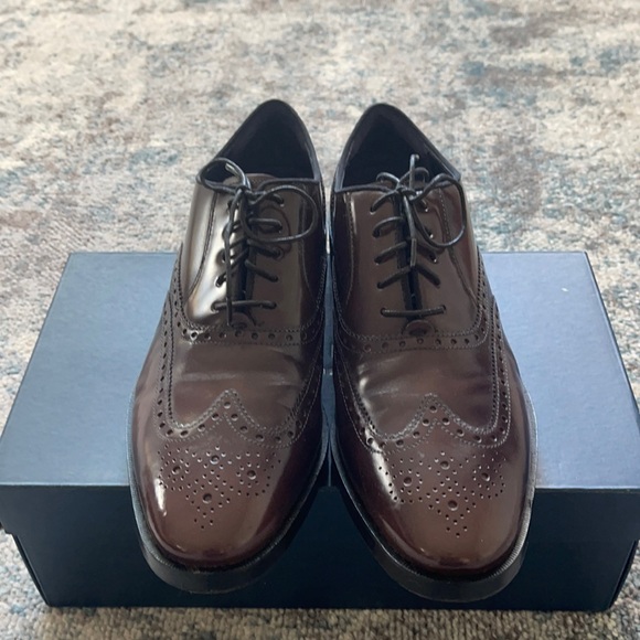 Cole Haan Hamilton GRND WNG Ox shoes US 9.5 color cordovan box main image 4